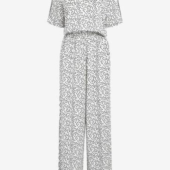 Cefinn Label/Mix 10 White Wide Leg Jumpsuit - Picture 3 of 8
